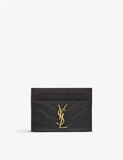 ysl card holder|ysl card holder selfridges.